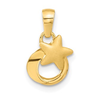 14k Star Pendant