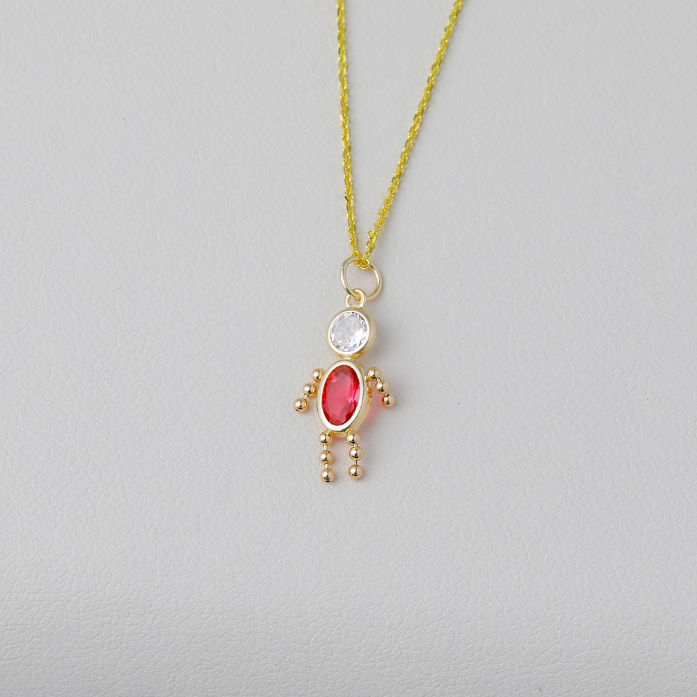 14k October Boy Birthstone Charm (XCK175)