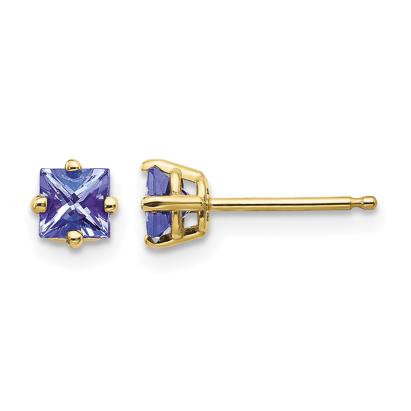 14k Tanzanite Earrings (XE60T-B)