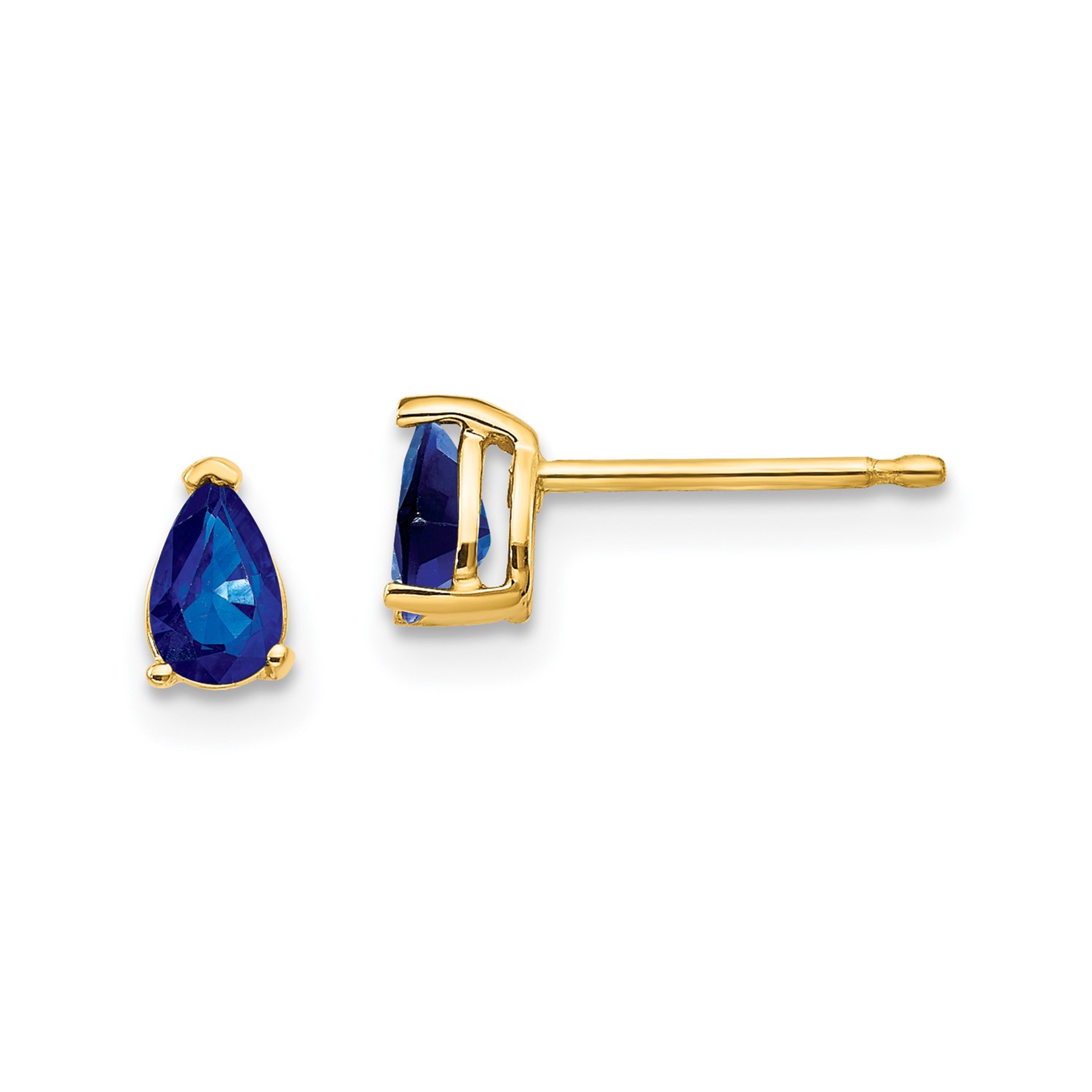14k Yellow Gold Shire Post Back Stud Earrings Gem Wt 0 6ct Ebay 14k Yellow Gold Shire Post Back Stud Earrings Gem Wt 0 6ct 6mm