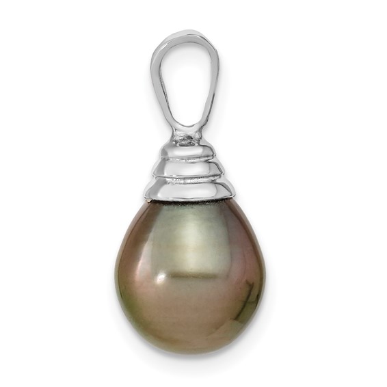Gold Tahitian Saltwater Cultured Pearl Pendants