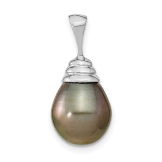 Gold Tahitian Saltwater Cultured Pearl Pendants