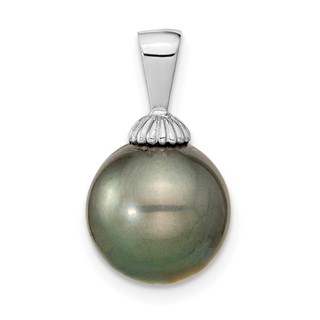Gold Tahitian Pearl Pendant