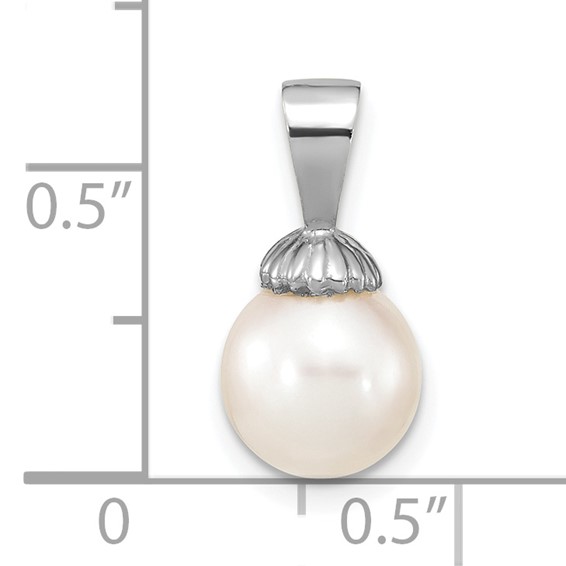 Gold Polished Pearl Pendants