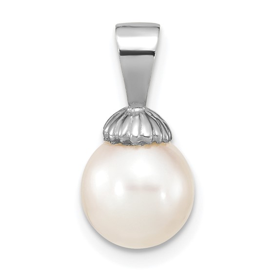 Gold Polished Pearl Pendants