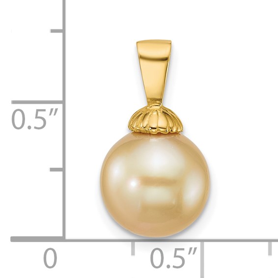 Gold Golden South Sea Saltwater Cultured Pearl Pendants