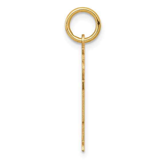 14k The Kids Small It's a Boy Engravable Love Charm