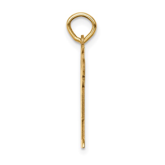 14k The Kids Small Patches Boy Engravable Love Charm