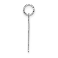 Sterling Silver Rhodium-plated Love Kid Charm view 2