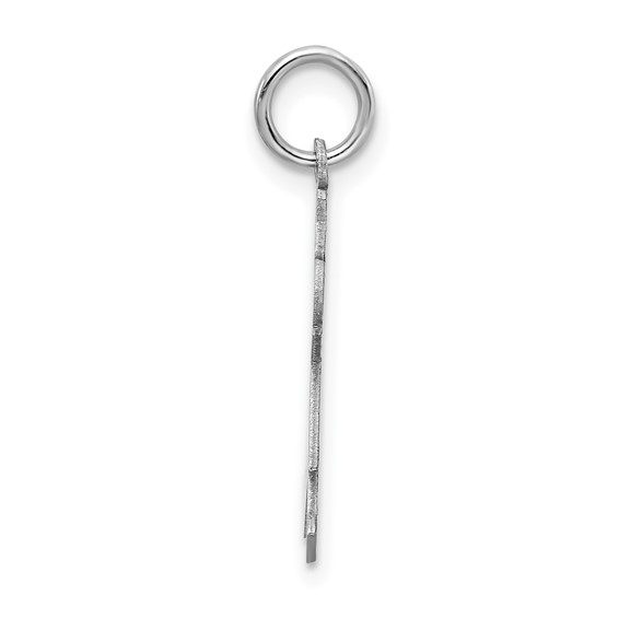 Sterling Silver Rhodium-plated Joy Kid Charm