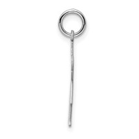 Sterling Silver Rhodium-plated Love Kid Charm view 2