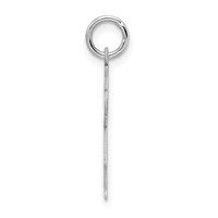 Sterling Silver Rhodium-plated Love Kid Charm view 2