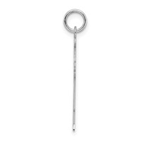 Sterling Silver Rhodium-plated Love Kid Charm view 2