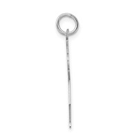 Sterling Silver Rhodium-plated Love Kid Charm view 2