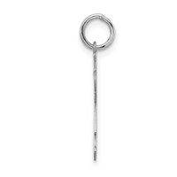 Sterling Silver Rhodium-plated Kid Charm view 2