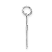 Sterling Silver Rhodium-plated Kid Charm view 2