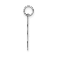Sterling Silver Rhodium-plated Kid Charm view 2
