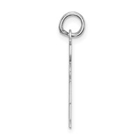 Sterling Silver Rhodium-plated Kid Charm view 2