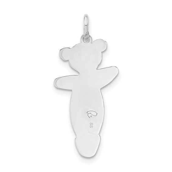 Sterling Silver Prima Ballerina Cuddle Charm