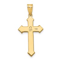 14K Passion Cross Pendant view 4