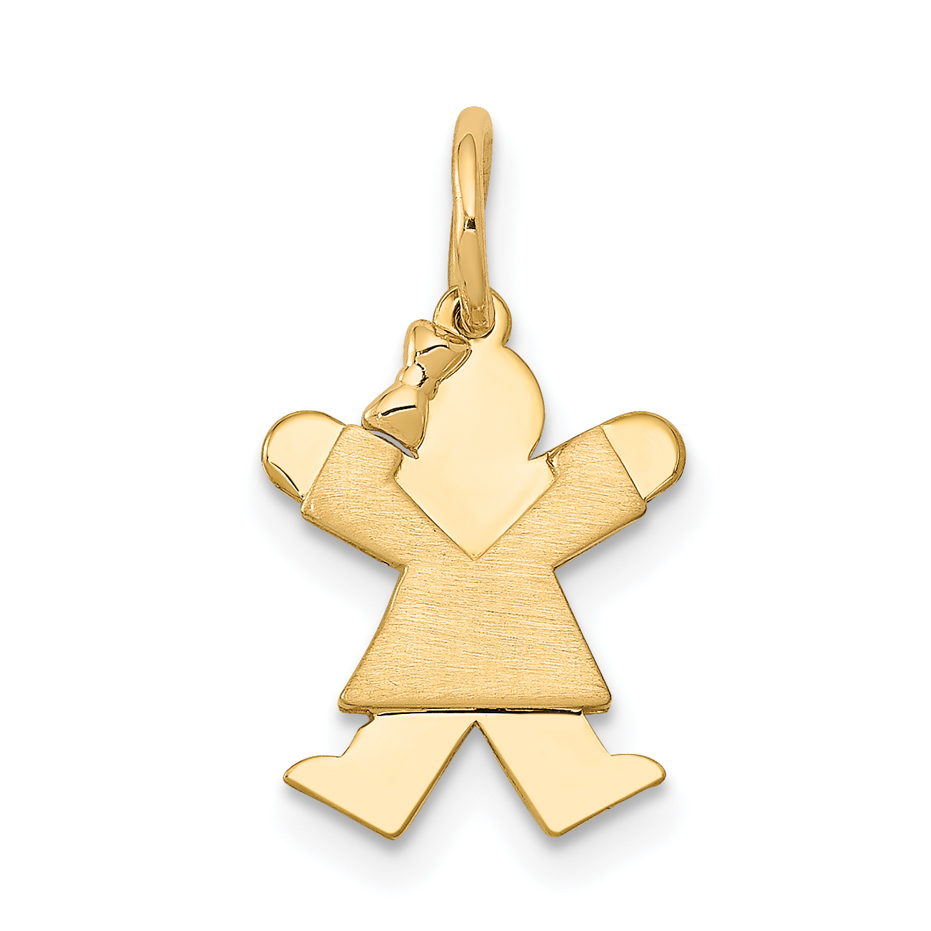 14k Mini Girl Joy Charm (XK833)