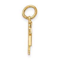 14K Yellow Gold the Kids Mini Boy Love Charm view 2