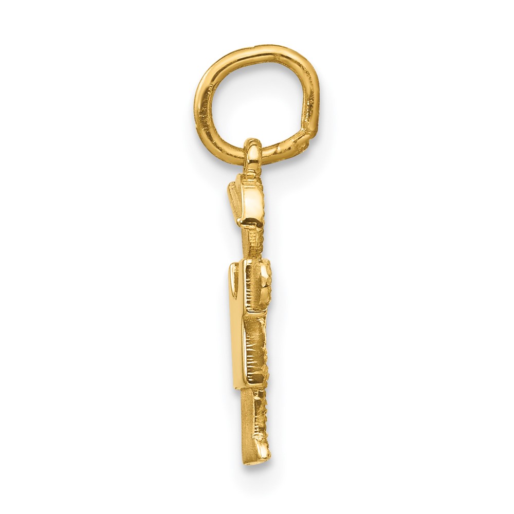 14k Mini Boy Hugs Charm (XK838)