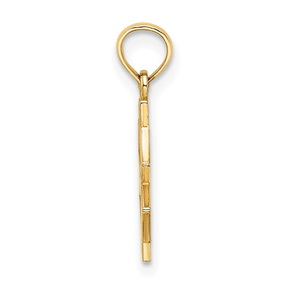 Gold Polished Medical Pendants