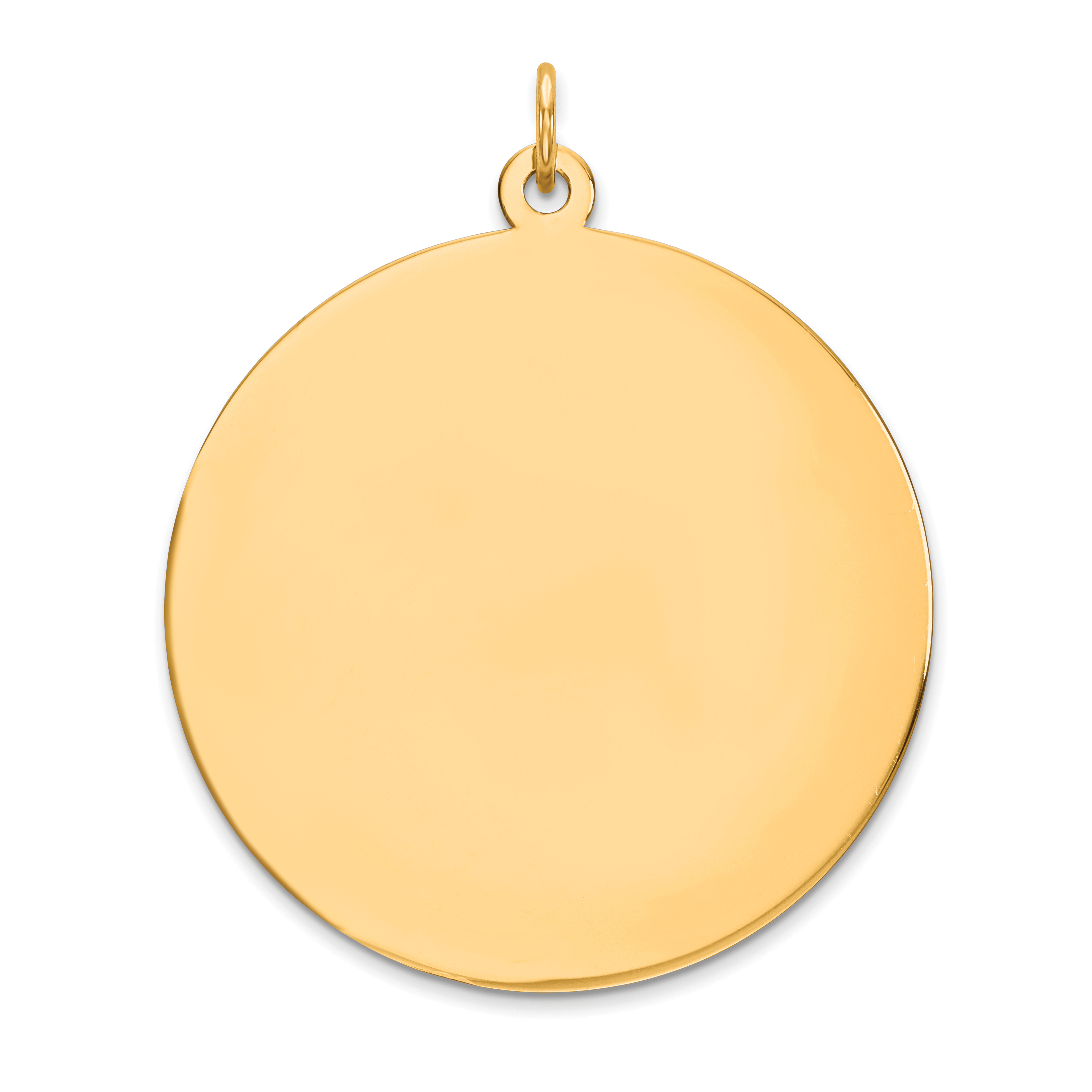 14K Round Disc Charm (XM540/27)