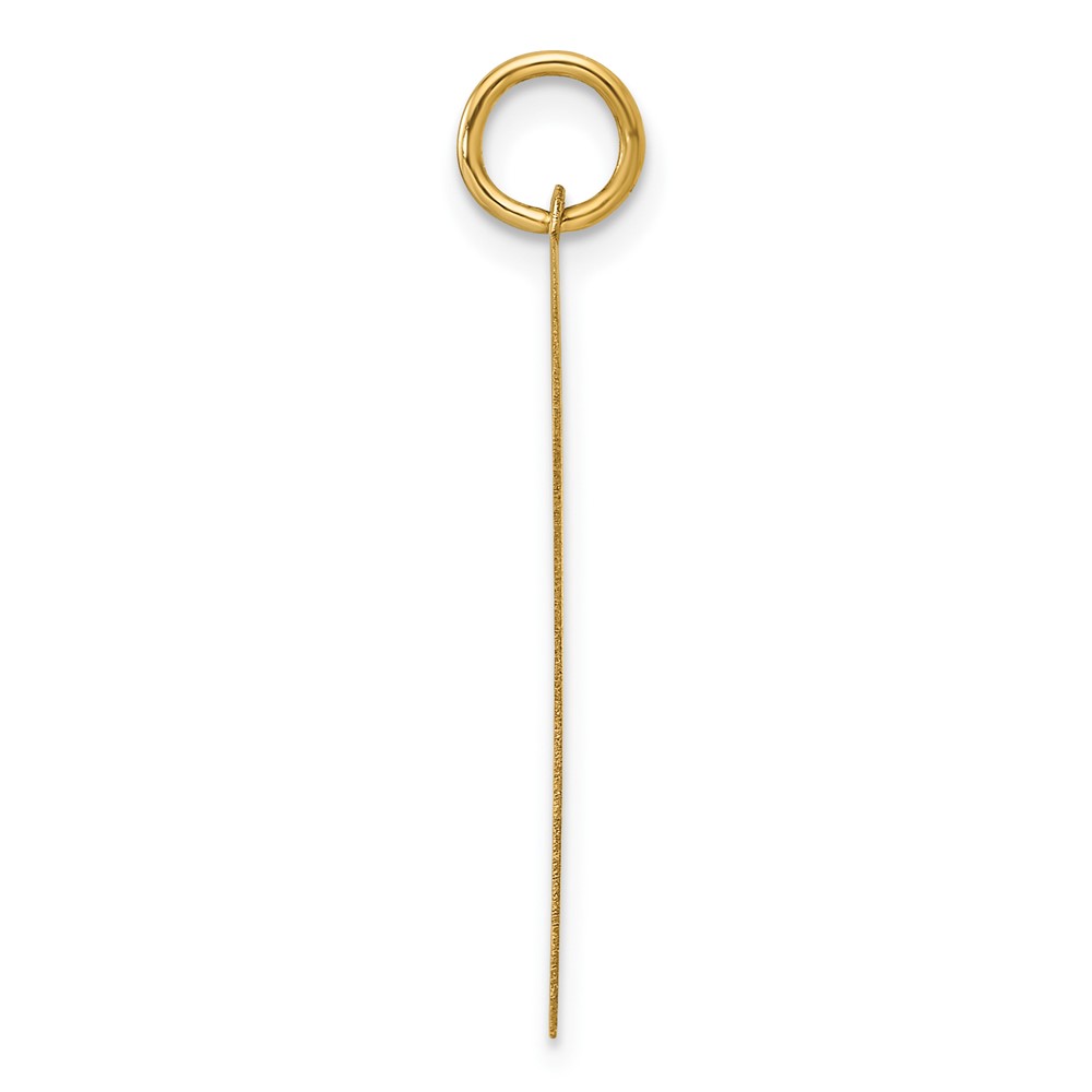 14k Plain .013 Gauge Engravable Heart Disc Charm (XM694/13)