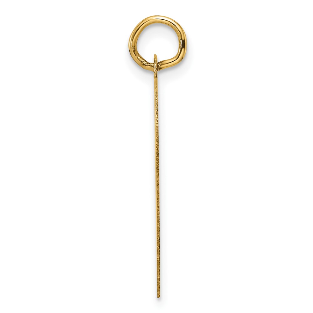 14k Plain .013 Gauge Engravable Heart Disc Charm (XM696/13)