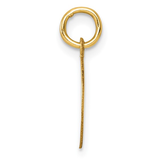 14k Plain .018 Gauge Round Engravable Disc Charm