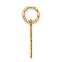 14K .011 Depth Engravable Boy Head Charm view 2