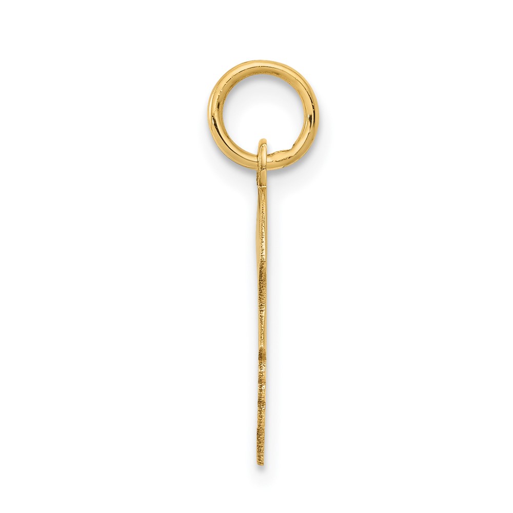 14k .018 Depth Engravable Girl Head Charm (XM95/18)