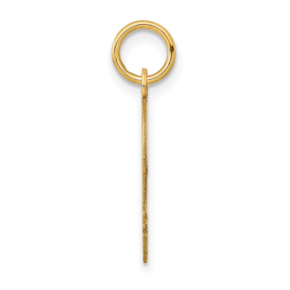 14k .013 Depth Engravable Boy Head Charm (XM96/13)