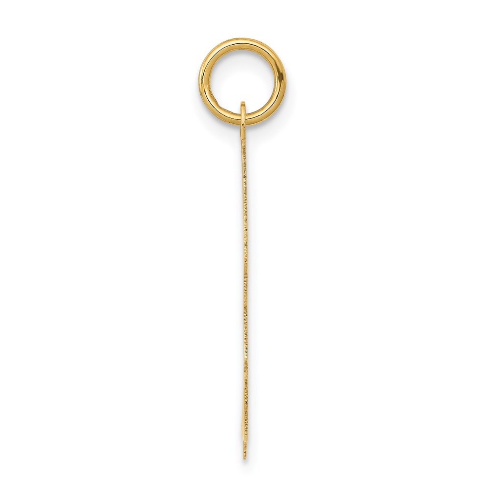 14k .013 Depth Engravable Boy Head Charm (XM98/13)