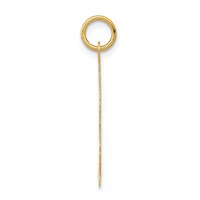 14K .011 Depth Engravable Boy Head Charm view 2
