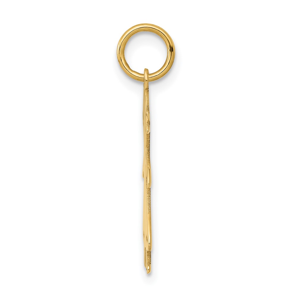 14k .018 Depth Engravable Girl Charm (XM99/18)