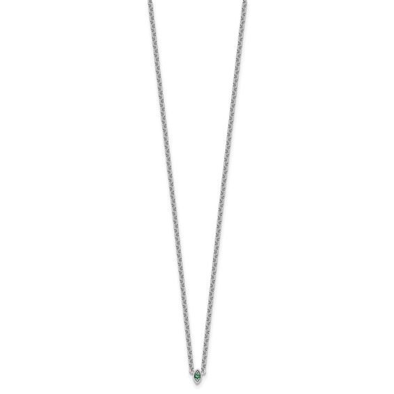 14k Yellow Gold1 Birthstone Mother's Necklace Mounting