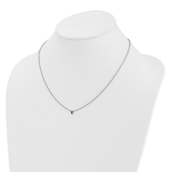 14k Yellow Gold1 Birthstone Mother's Necklace Mounting