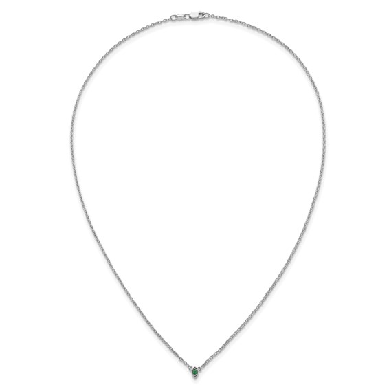 14k Yellow Gold1 Birthstone Mother's Necklace Mounting