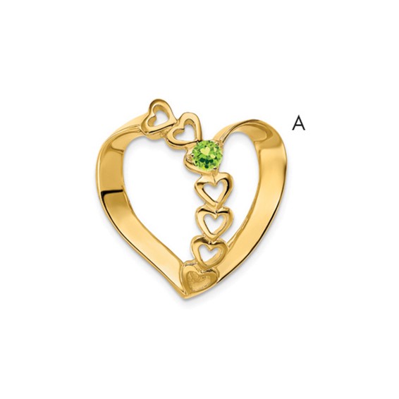 Birthstone Mothers Slide Mountings