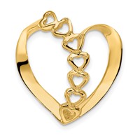 14K Genuine 5 Stone Mother's Slide view 5