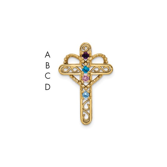 Birthstone Family Jewelry Pendant Necklace