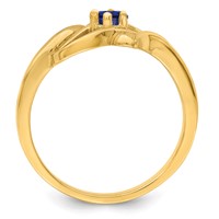 14K Yellow Gold Family Jewelry Ring view 3