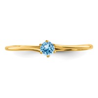 14K Yellow Gold Family Jewelry Ring view 5