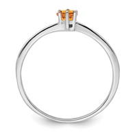14K White Gold Family Jewelry Ring view 2
