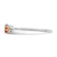 14K White Gold Family Jewelry Ring view 3