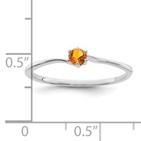 14K White Gold Family Jewelry Ring view 4