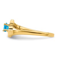14K Yellow Gold Family Jewelry Ring view 4